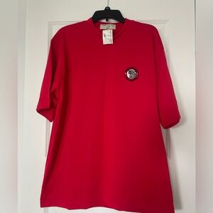 Vibrant Red Short Sleeve Tee